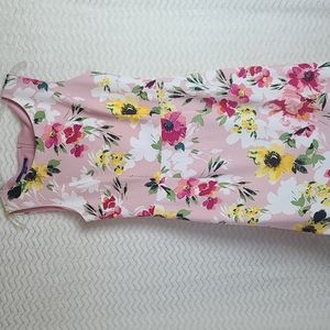 Apt 9 spring floral sleeveless dress.